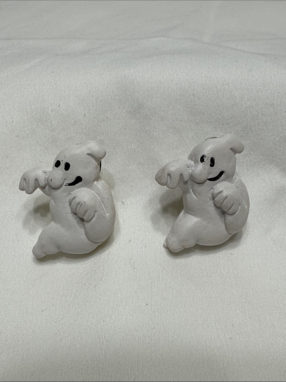 Halloween White Ghost earrings